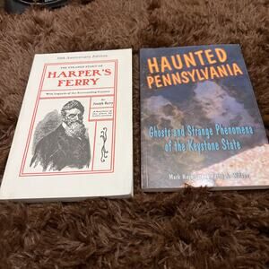 Set of 2 Books The Strange Story of Harper's Ferry and Haunted Pennsylvania